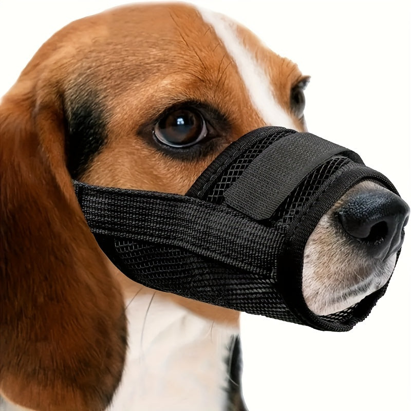 🚀 Bark Guard: Breathable Dog Muzzle 🐶