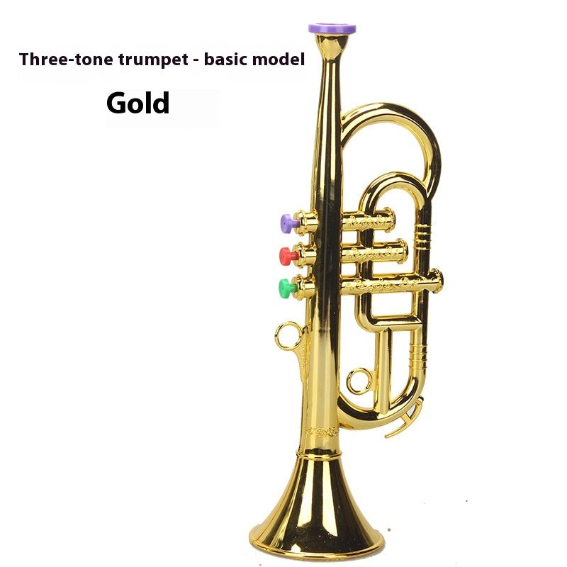 Children's Simulation Musical Instrument Toy Eight-tone Saxophone Four-tone Horn Band Simulation Toy Music Equipment