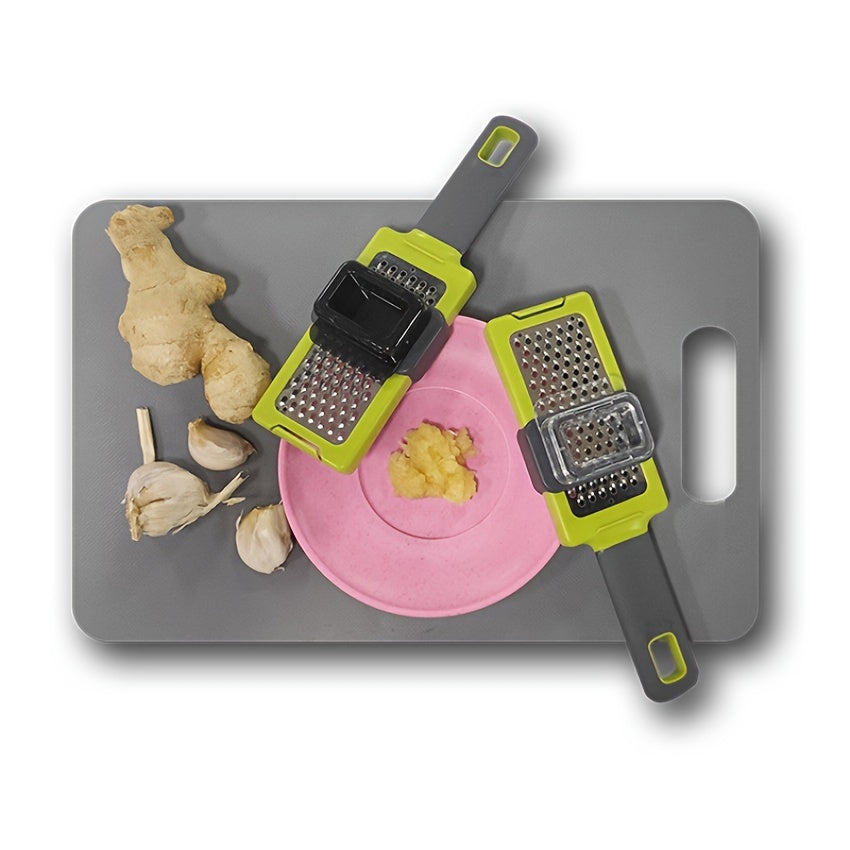 🧄 Grate Master Multifunctional Garlic Grinder & Cheese Grater 🧀