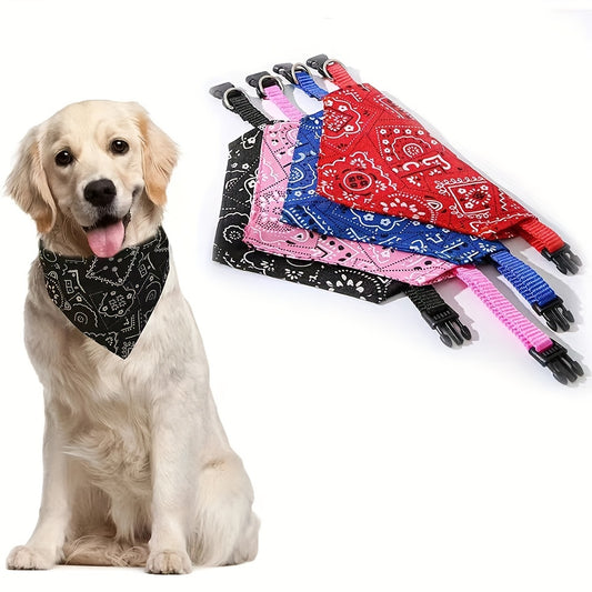 🐾 Paw Chic Reversible Dog Bandanas 💫