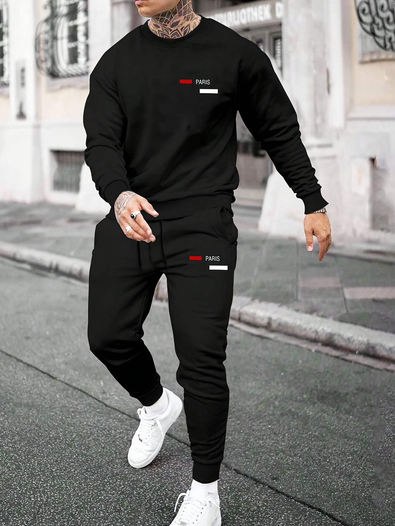 🍂 "Chill Vibes" Casual Sweat suit Set 🏃‍♂️