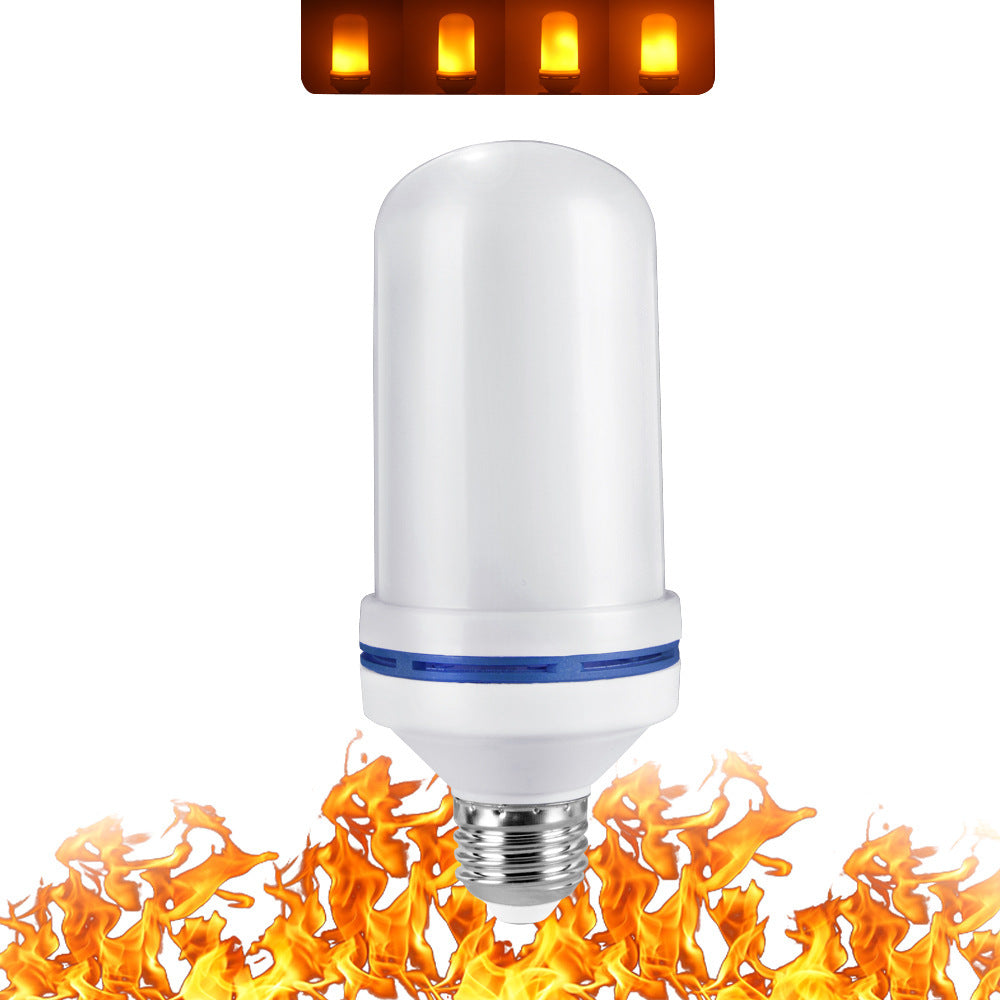 Flame Glow LED Bulb: Simulation Flame Light with Three Gear Adjustment for Ambiance Enhancement