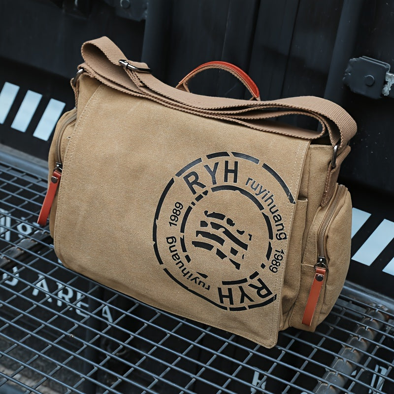 👜 Men's Trendy Canvas Sling Bag