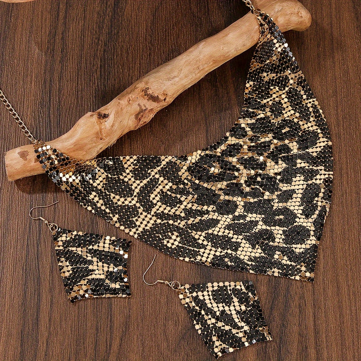 🐆 Fashion Leopard Print Jewelry Set 🐆