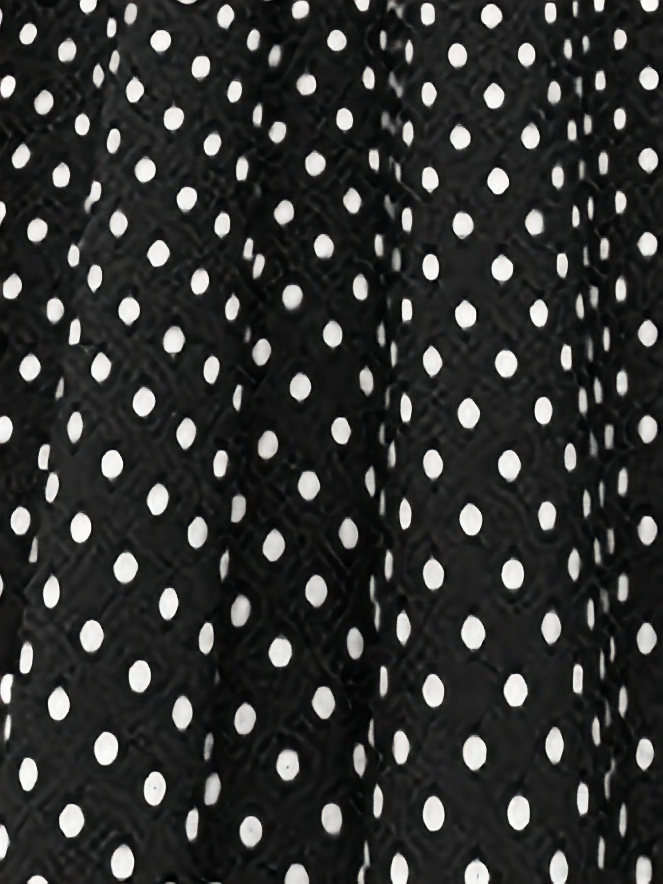 🎀 Polka Dot Elegance A-Line Dress