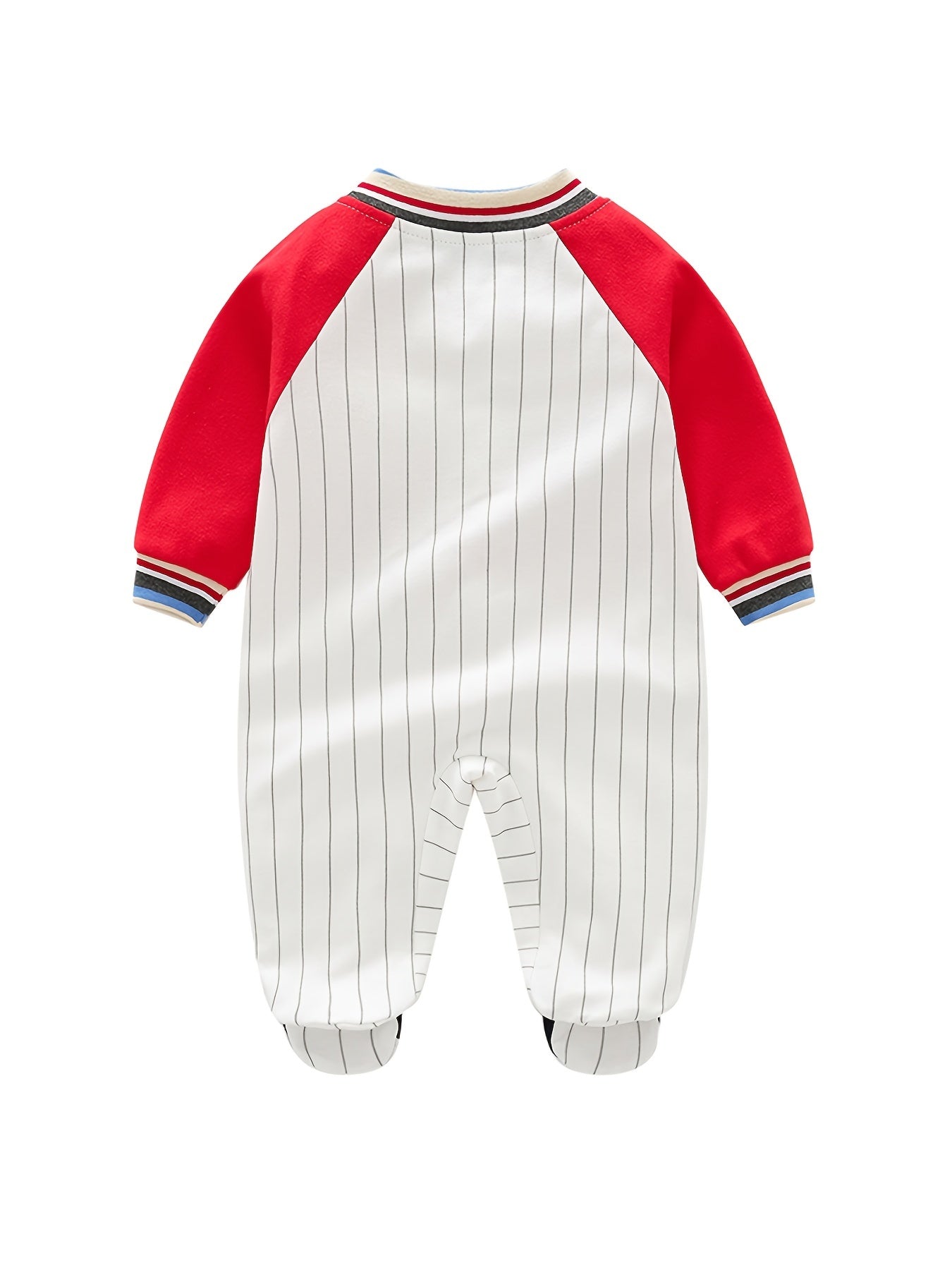 Stripe & Style Jumpsuit 🐾👶