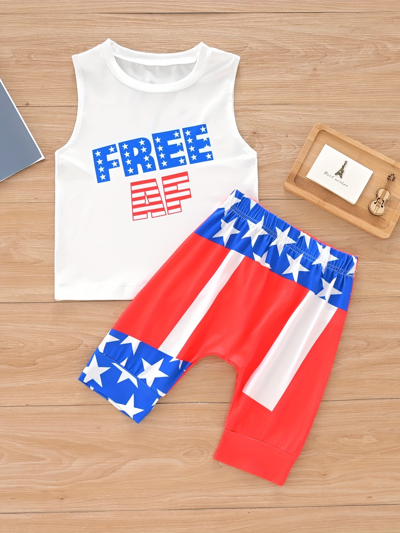 ⭐️ Star & Stripe "Free" Independence Day Outfit ⭐️