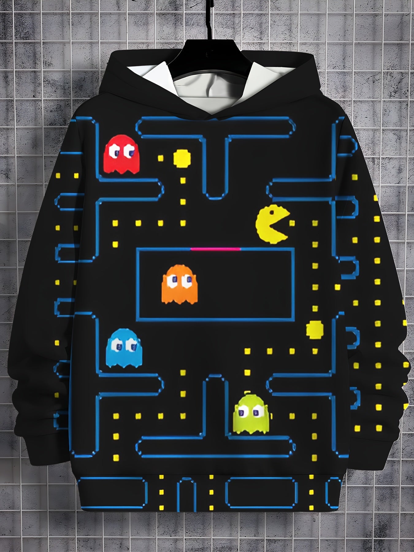 🎮 Kid's Gaming Cartoon 3D Print Hoodie 🕹️