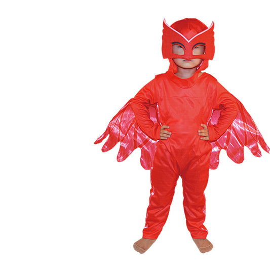 Halloween Children's Red Green And Blue Stage Performance Costume