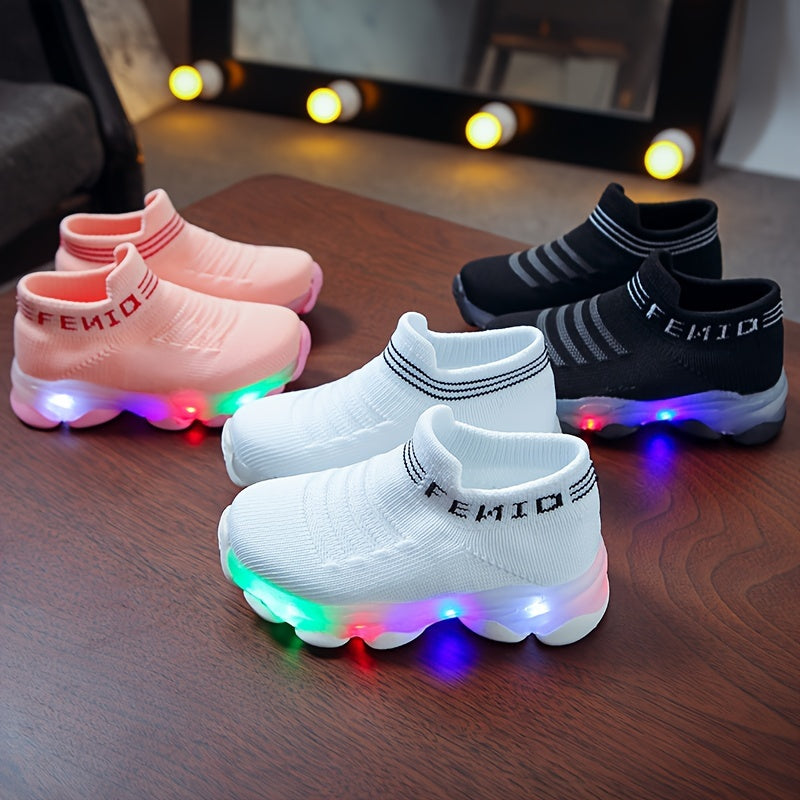 ✨ Youth LED Light-Up Footwear