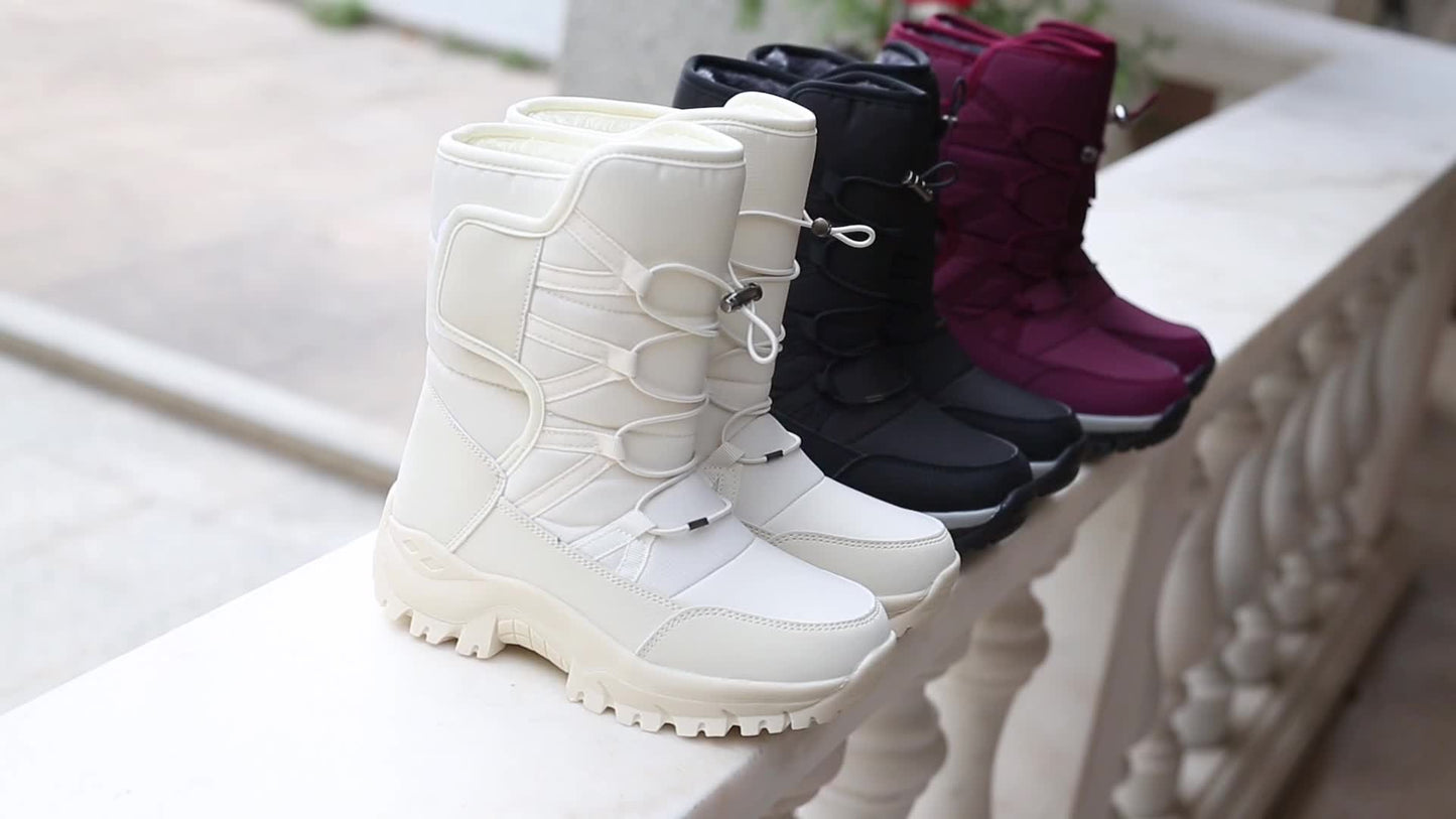 Women's Mid-Calf Waterproof Thermal Snow Boots ❄️