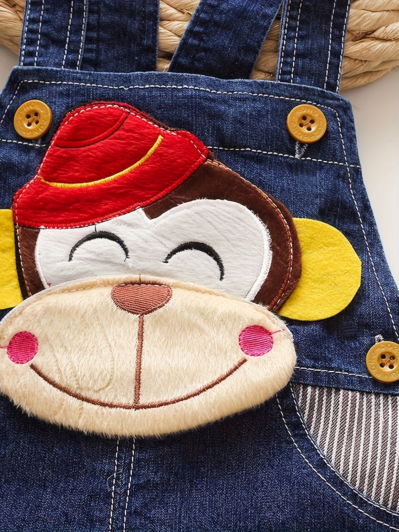 🐒 Monkey & Bear Bib Overalls 🍂