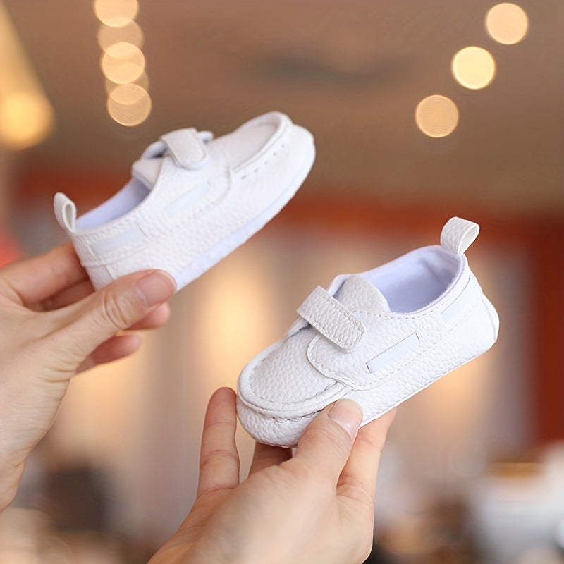 👶 First Walker Shoes: Lightweight Hook-and-Loop Fastener Shoes for Baby Boys