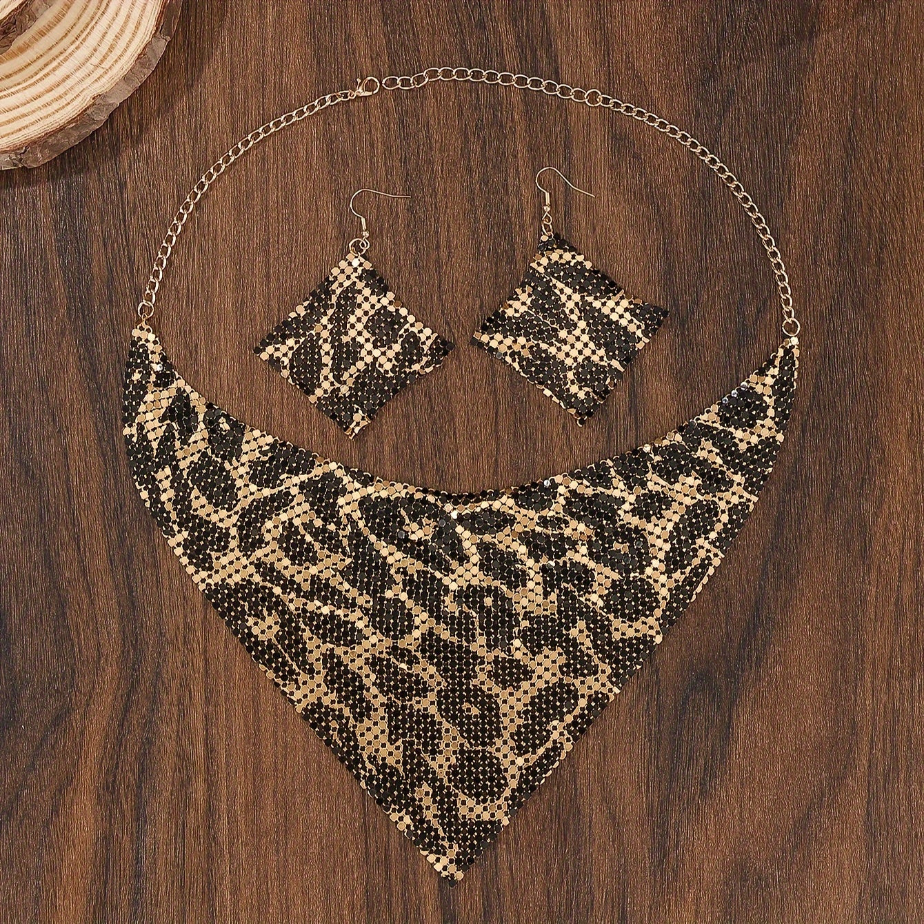 🐆 Fashion Leopard Print Jewelry Set 🐆