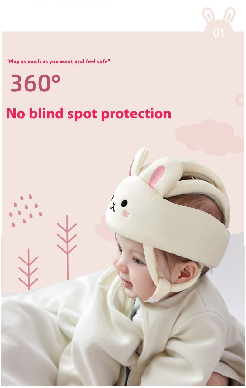 Baby Toddler Head Protection Anti-fall Hat Mesh Breathable