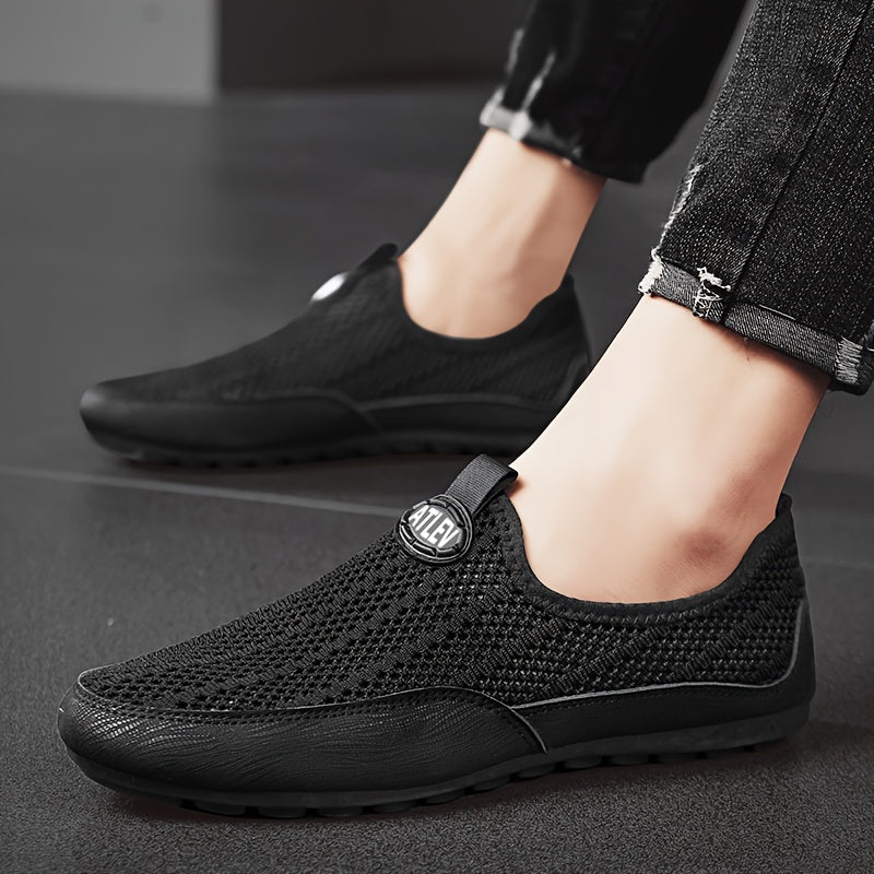 👞 Stride Ease Plus-Size Slip-On Loafers 🏢