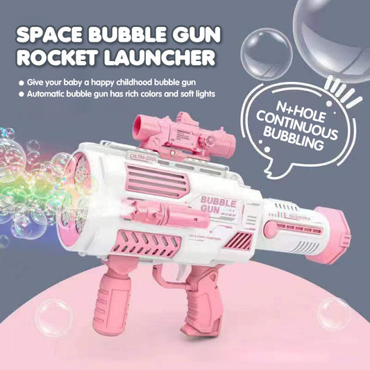 Rocket Blaster Bubble Gun