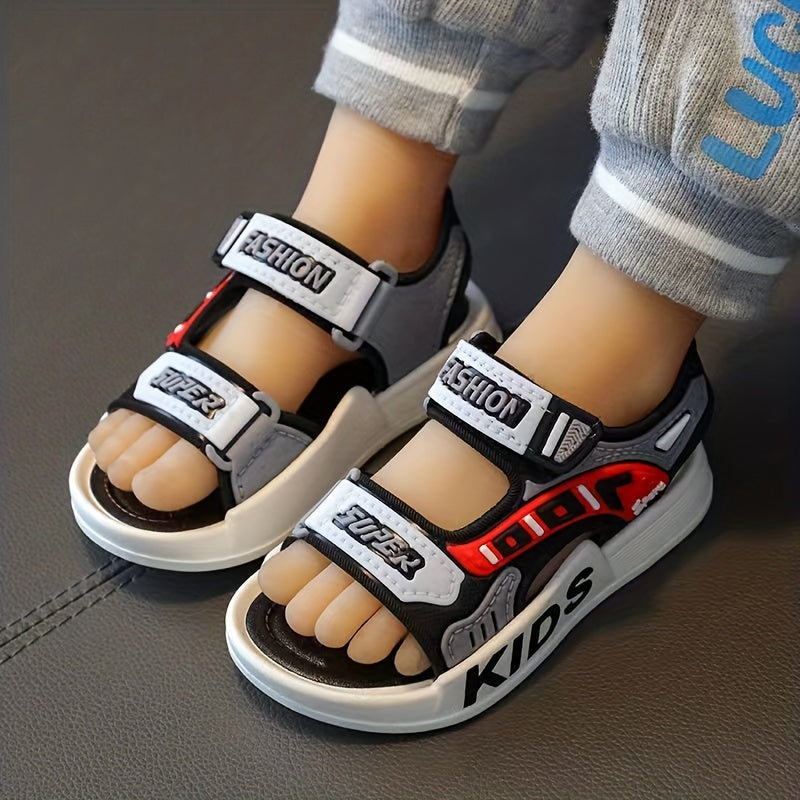 🌟 Trendy Breathable Open-Toe Sandals for Boys