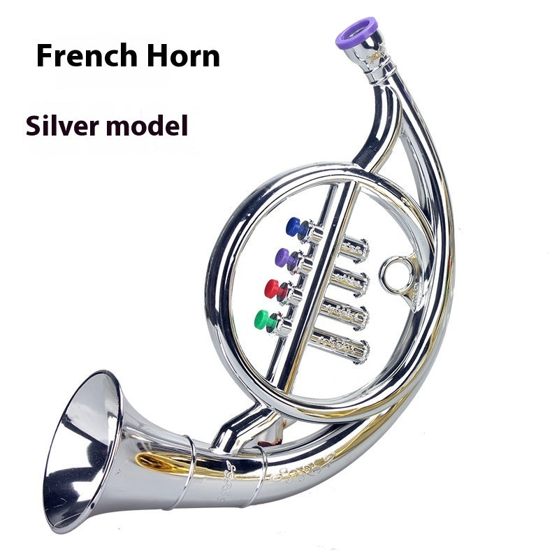 Children's Simulation Musical Instrument Toy Eight-tone Saxophone Four-tone Horn Band Simulation Toy Music Equipment