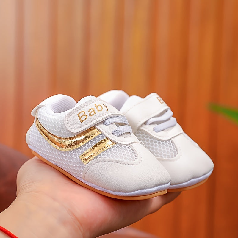 👶 Breeze Step Baby Boys’ Mesh Sneakers 🌟