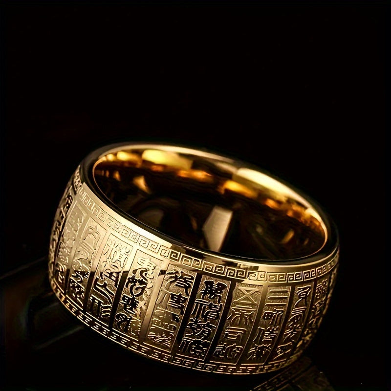 ✨ Vintage Luxurious Stainless Steel Ring