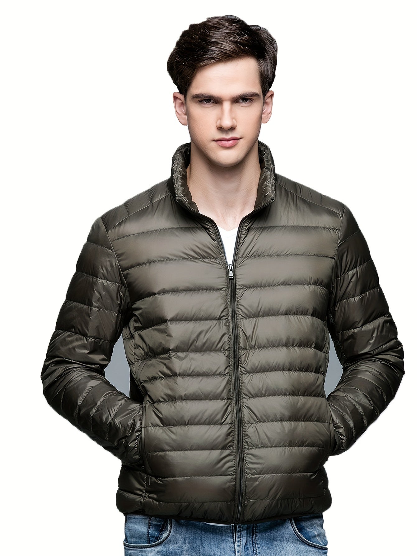 ❄️ Men's Urban Explorer Solid Puffer Coat ❄️