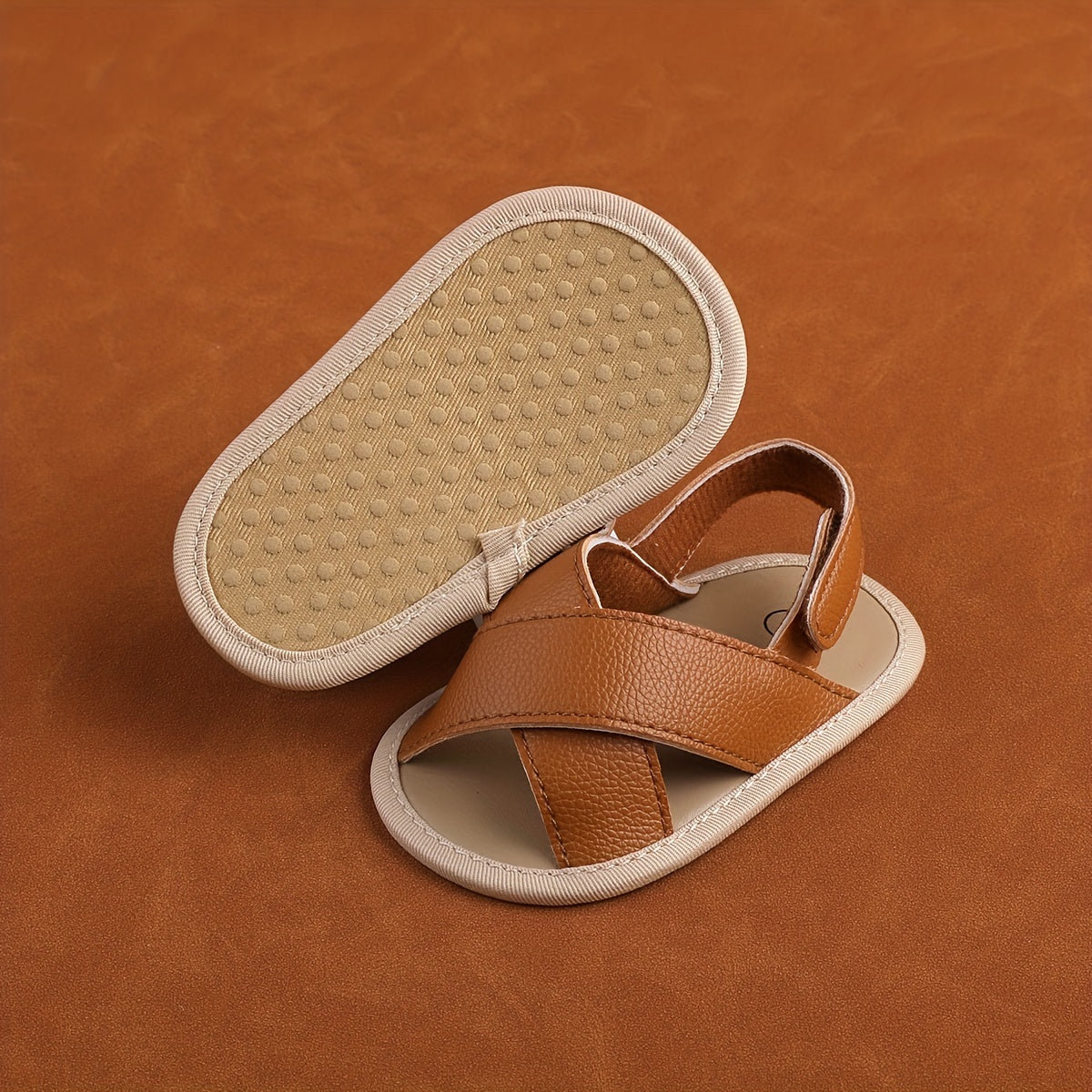 👶 Soft Open-Toe Sandals for Baby Boys