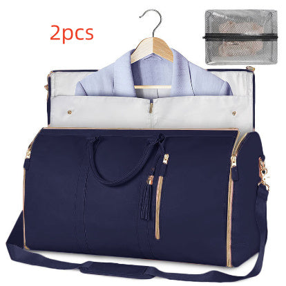 Travel Tote XL: Large Capacity Folding Duffle Bag for Women - Waterproof Suit Bag for Clothes