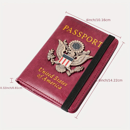 🛂 Customizable Passport Holder Wallet