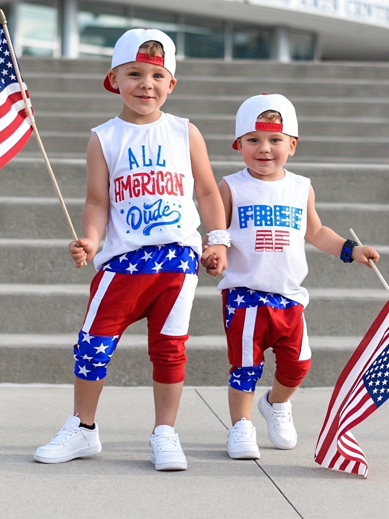 ⭐️ Star & Stripe "Free" Independence Day Outfit ⭐️