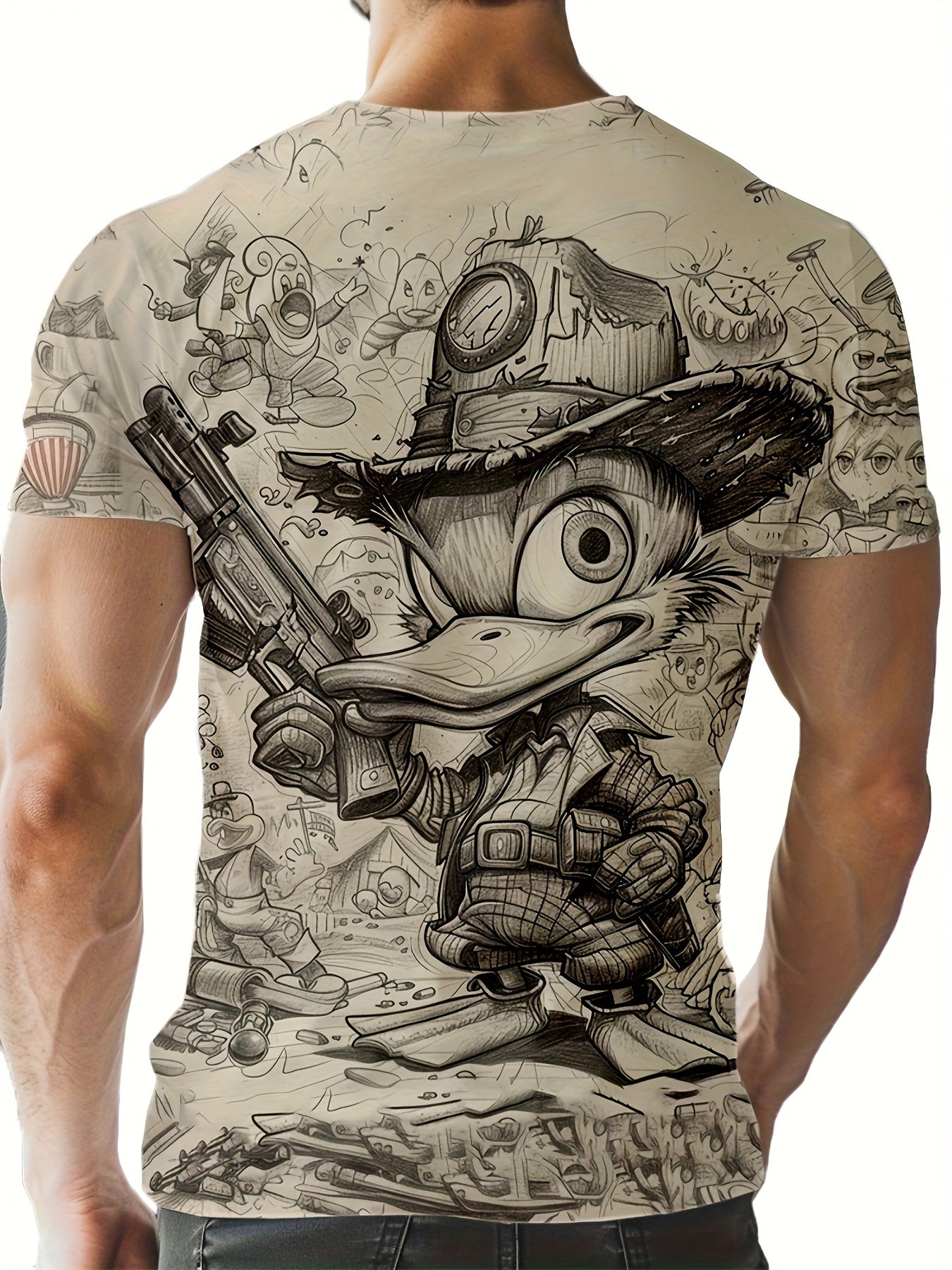 Men's Duck Graphic Print T-shirt