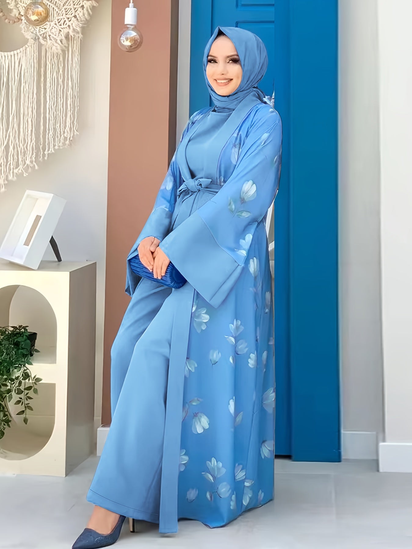 Ethnic Modest Dress Set