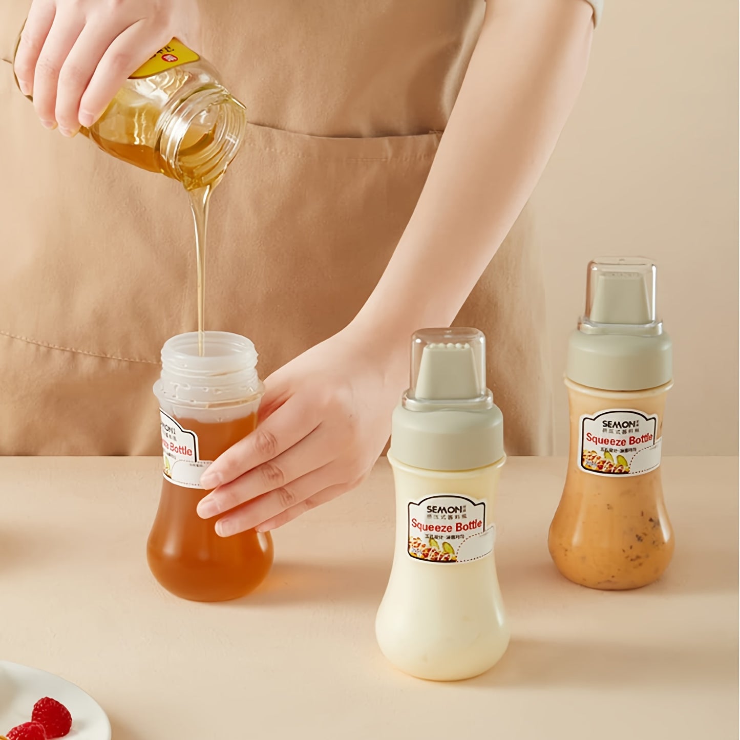 🍯 Sauce Master Leak-Proof Squeeze Bottles 🥄