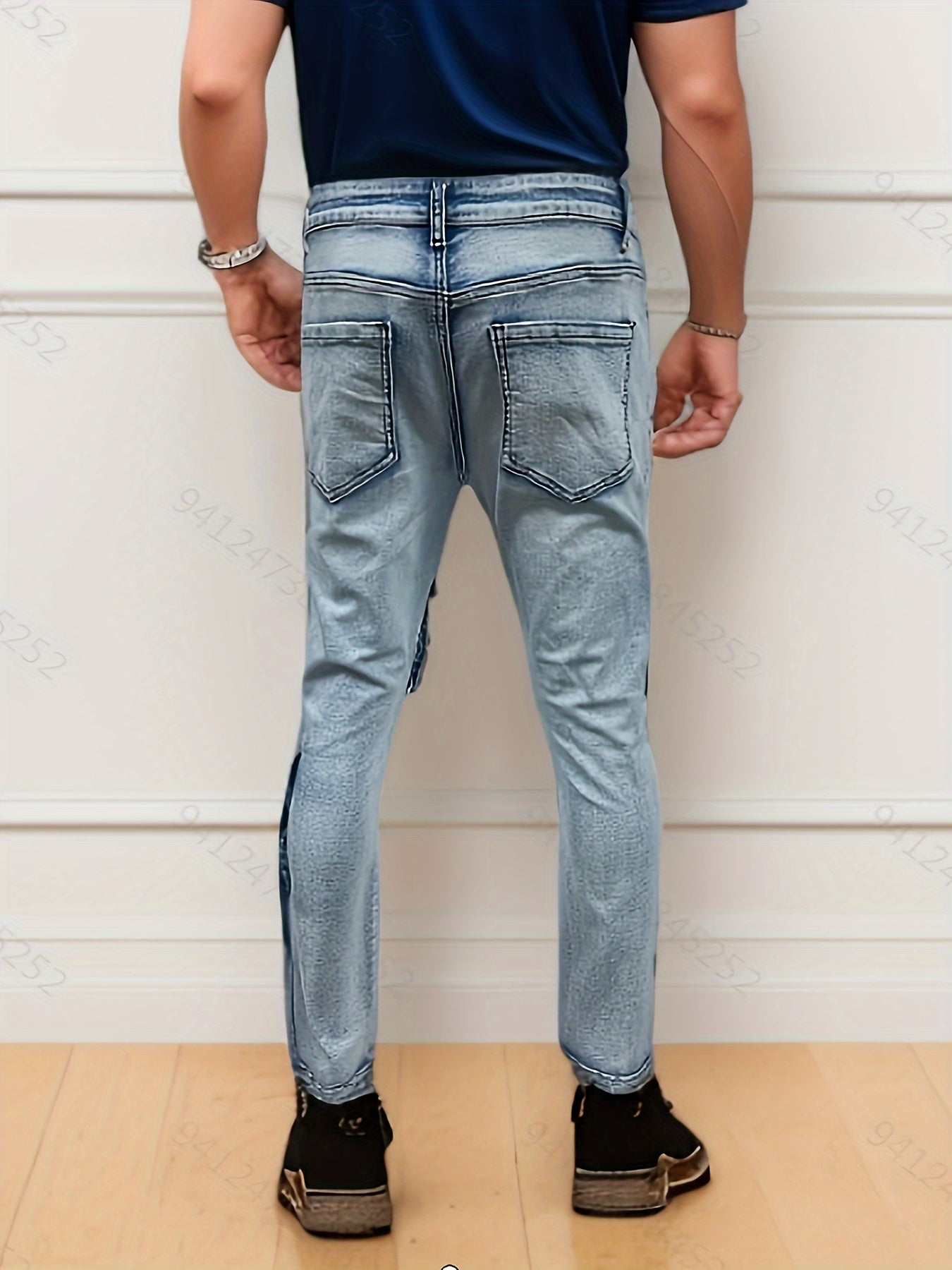 Urban Flex Skinny Harem Biker Jeans