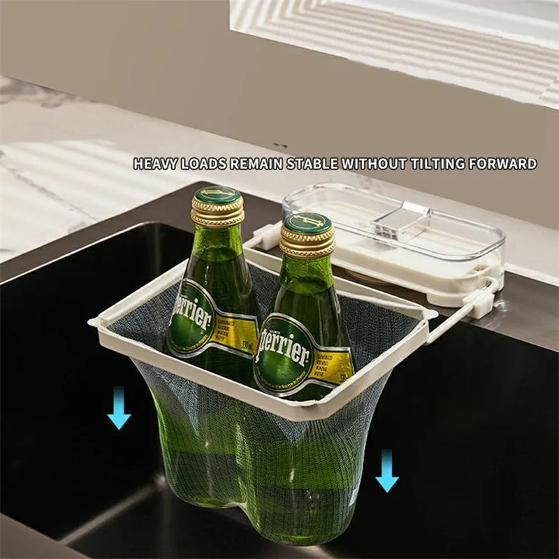 Suction Caddy Kitchen Sink Filter Rack: Convenient Gadgets for Kitchen Garbage Disposal