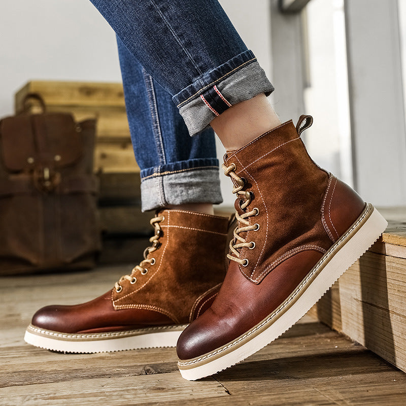 Heritage Craft Retro High-Top Boots