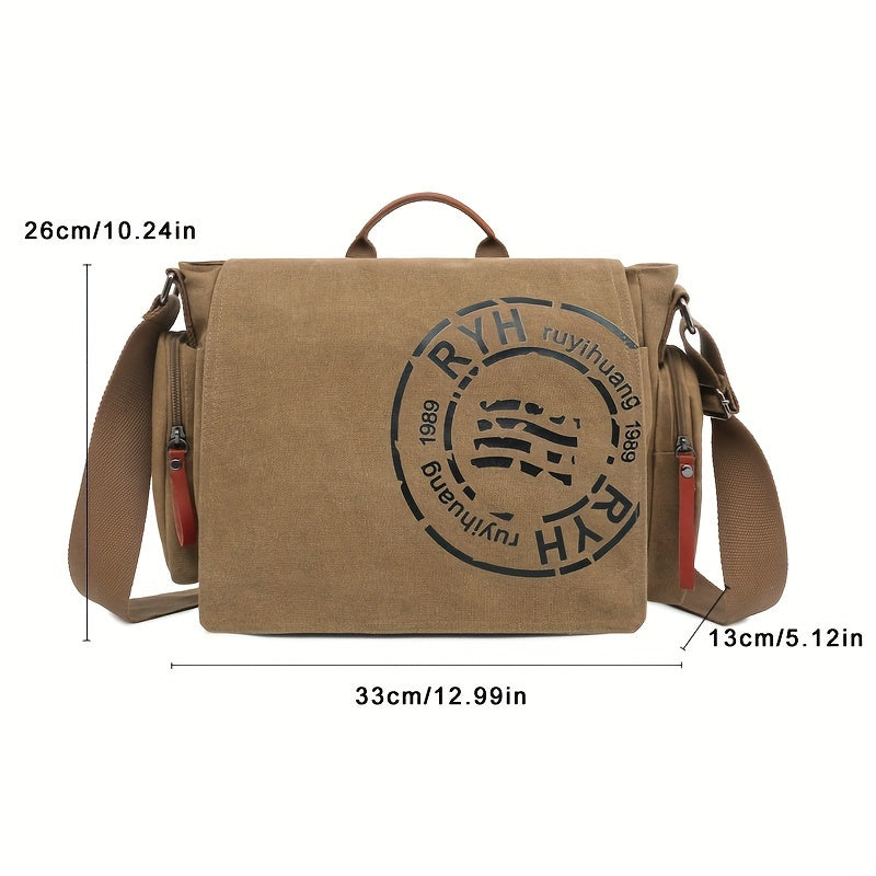 👜 Men's Trendy Canvas Sling Bag