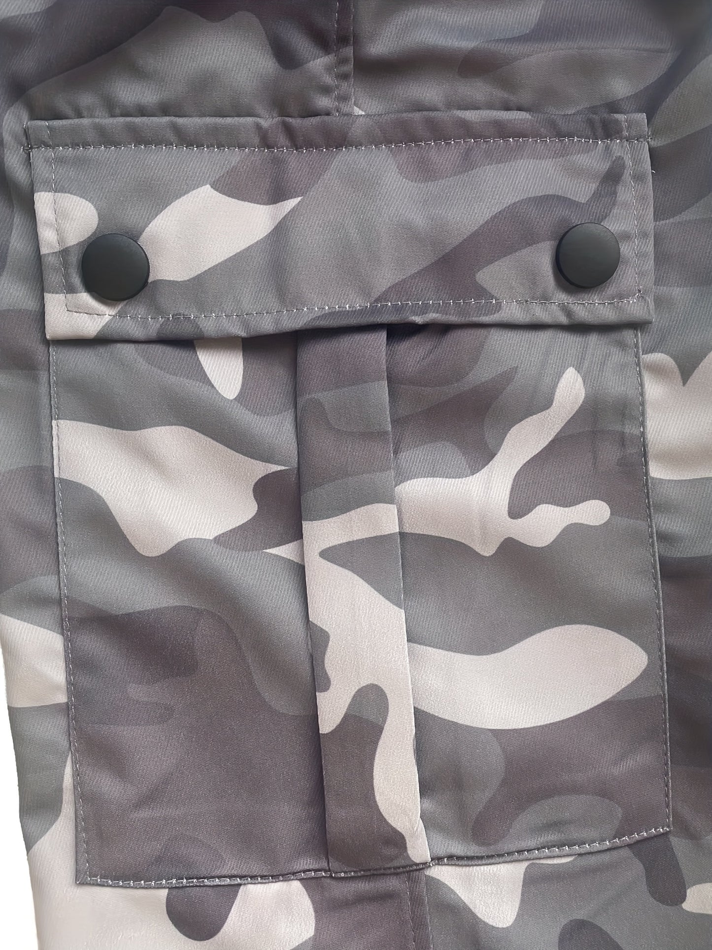 🩳 Boys' Cool Camouflage Cargo Jogger Pants