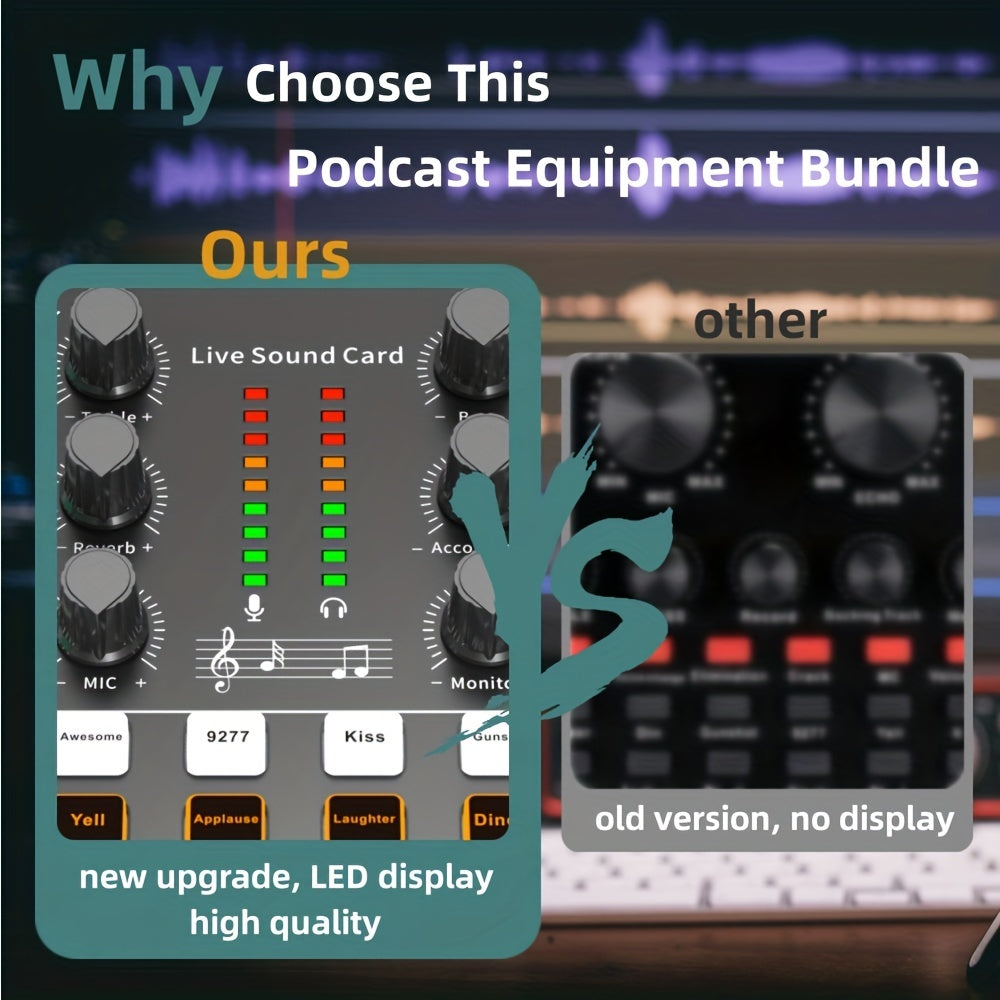 🎙️ Podcast Equipment Bundle - Your Ultimate Audio Solution for Professional Broadcasting 🎧