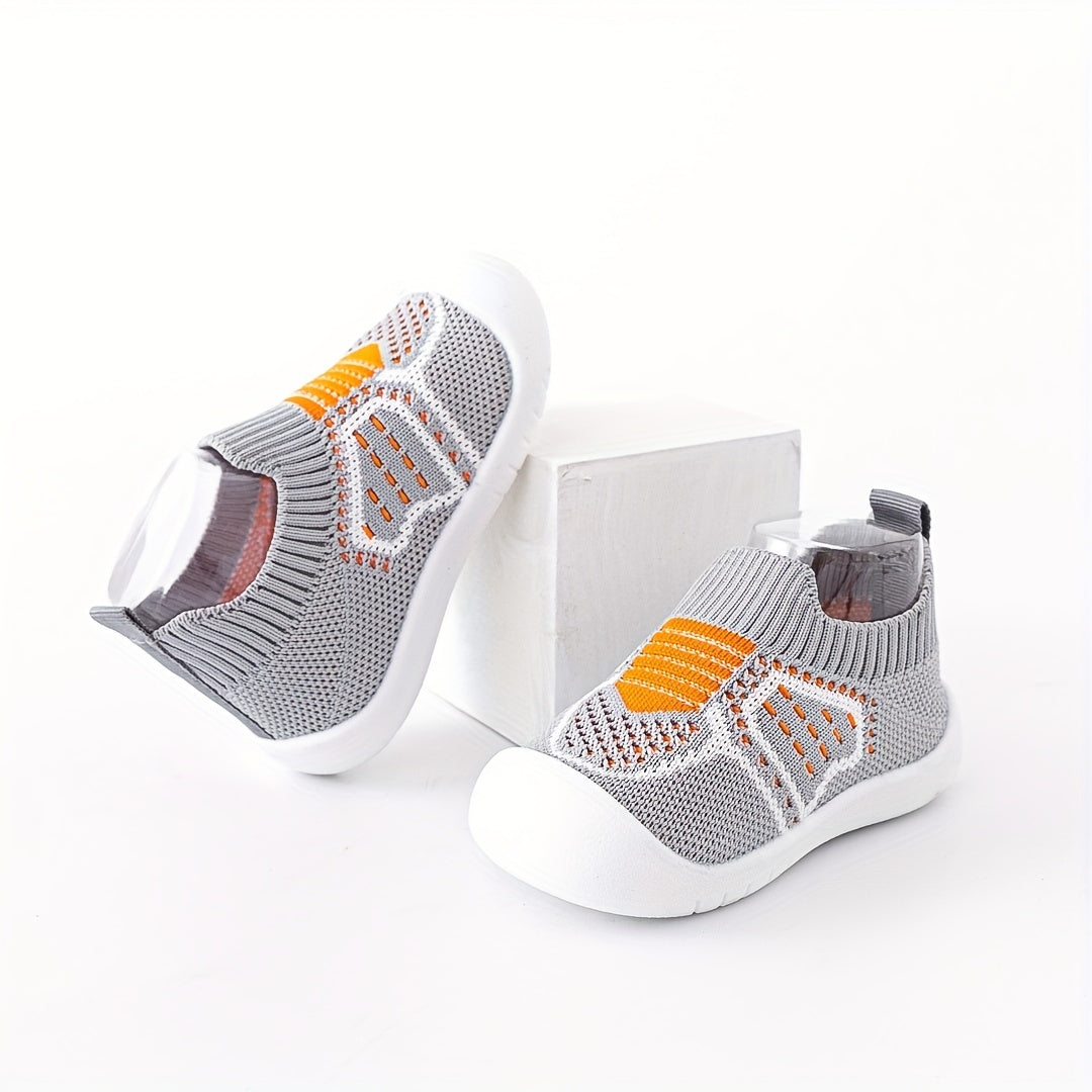 🧦 Trendy Slip-On Sock Shoes for Baby Boys