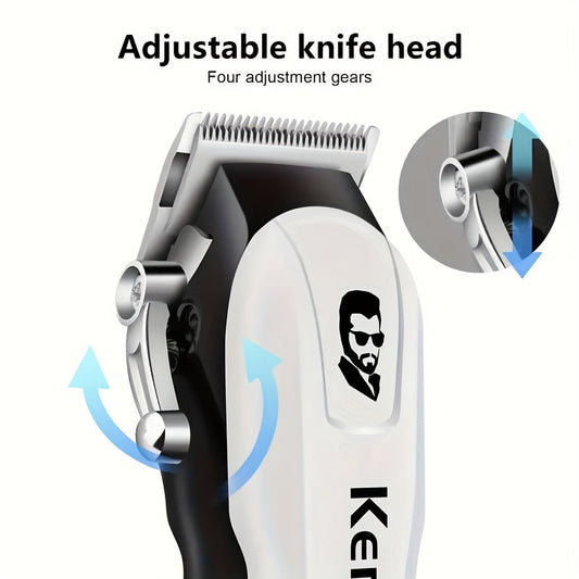 ✂️ KEMEI Precision Pro Hair Clipper 🌟