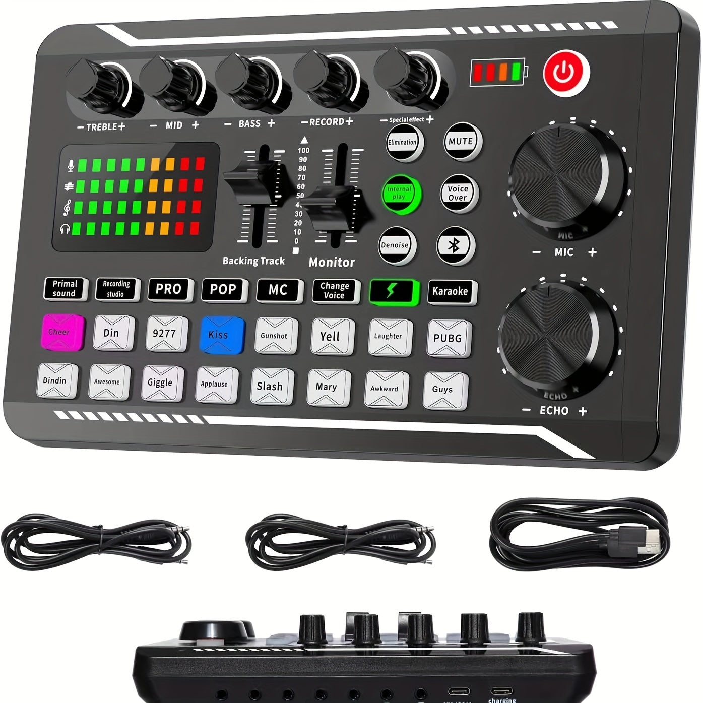 🎙️ Podcast Microphone Bundle - Professional Audio Mixer & BM-800 Condenser Mic 🎛️