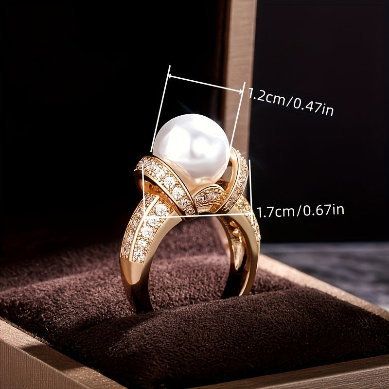 Elegant Milky Stone Promise Ring 💍✨