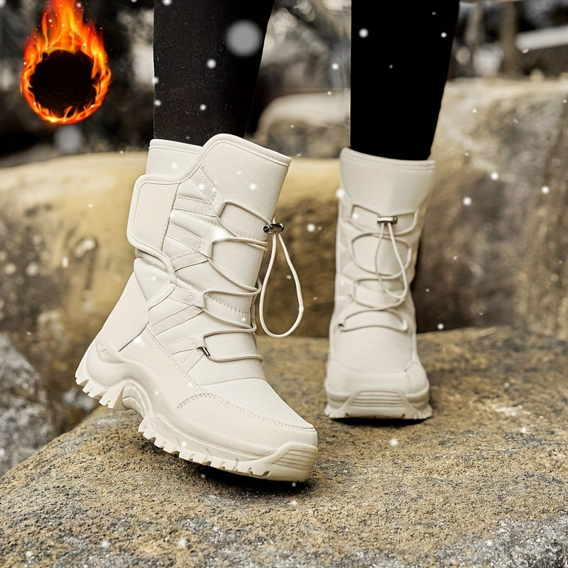 Women's Mid-Calf Waterproof Thermal Snow Boots ❄️