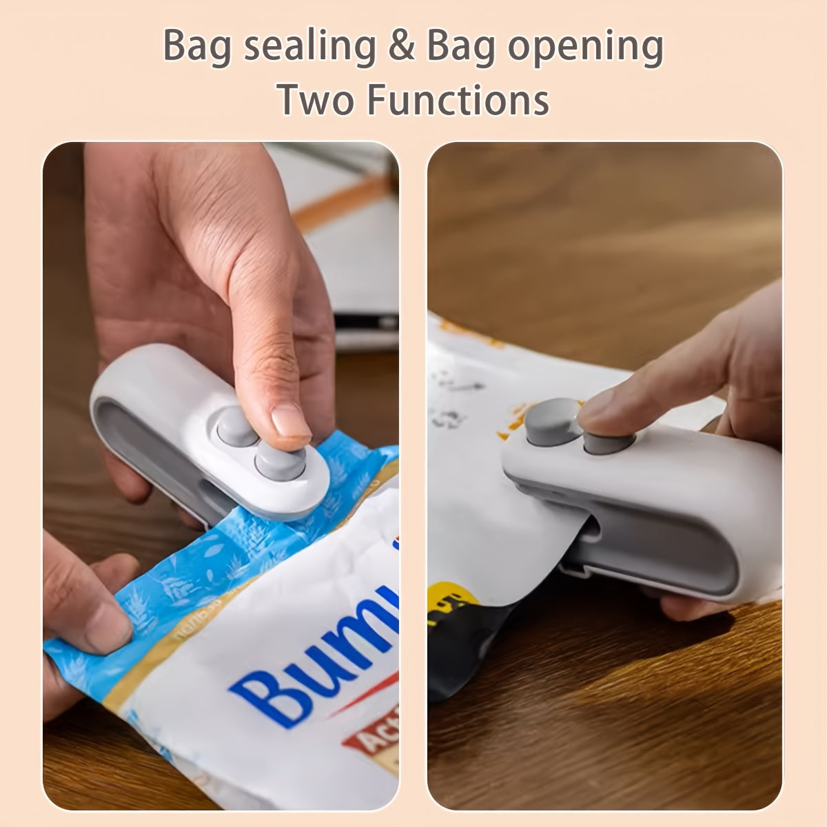 🌟 Seal Smart Mini Portable Bag Sealer 🔒