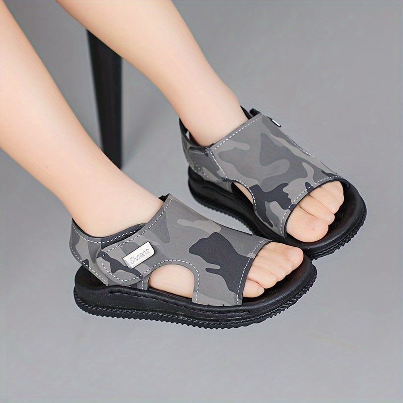 Unisex Kid's Vintage Lightweight Open-Toe Breathable Sandals