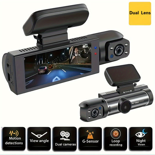 Vision Guard 1080P Dual Camera Dash Cam