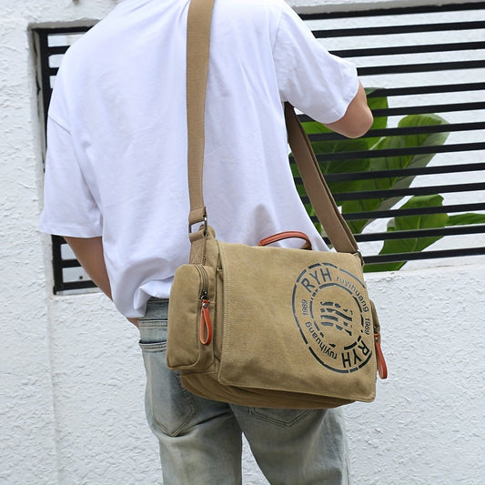 👜 Men's Trendy Canvas Sling Bag