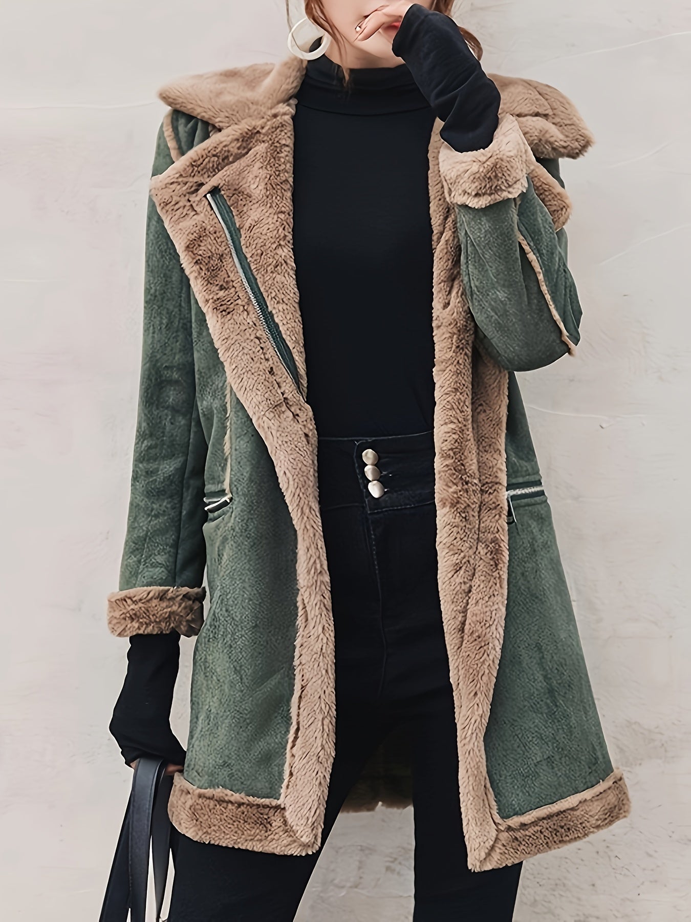 Chic Zipper Elegance Coat ✨🧥