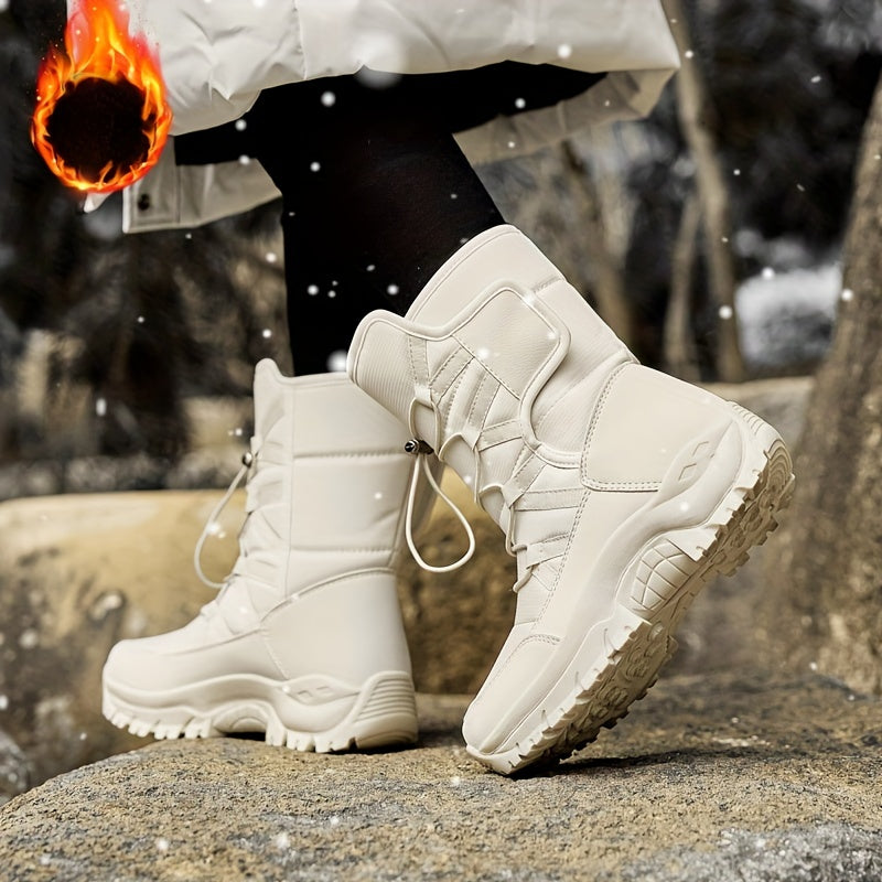 Women's Mid-Calf Waterproof Thermal Snow Boots ❄️